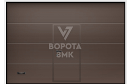 Секционные ворота гаражные вертикальные 2500×2250 ЗМК-3102