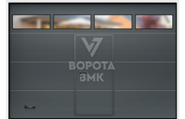 Подъемные ворота под ключ 2125×3000 ЗМК-3206