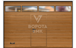 Ворота гаражные с вертикальным подъемом 2500×2125 ЗМК-3083